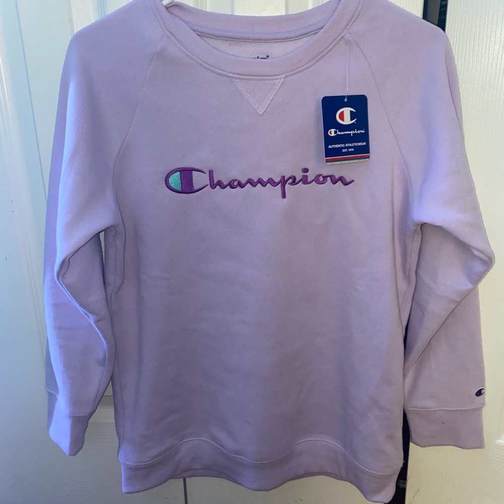 Champion lavender sweatshirt